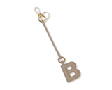 Bag Tag Letter - Mocha