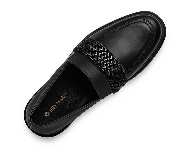 Metallic Beads - Classic Loafer Black PS1