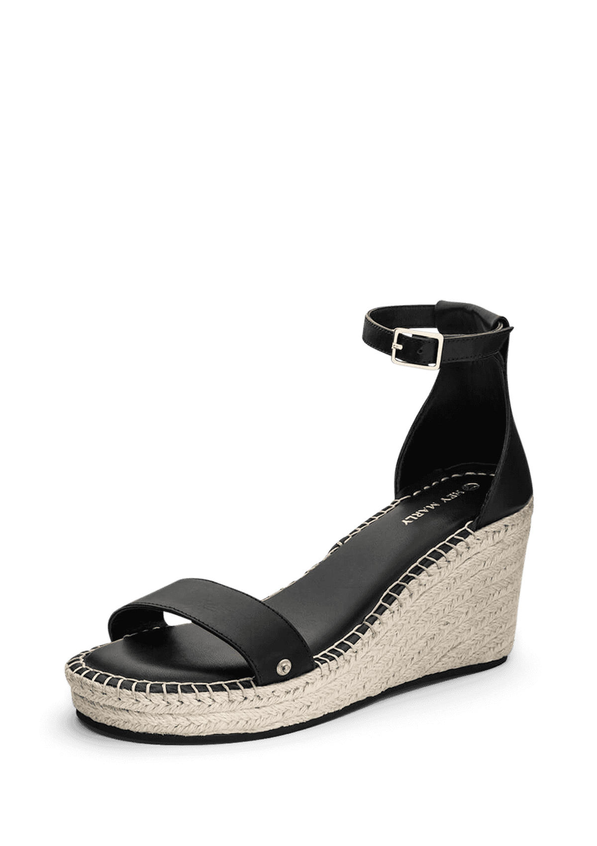 Wedge Bast High - Black