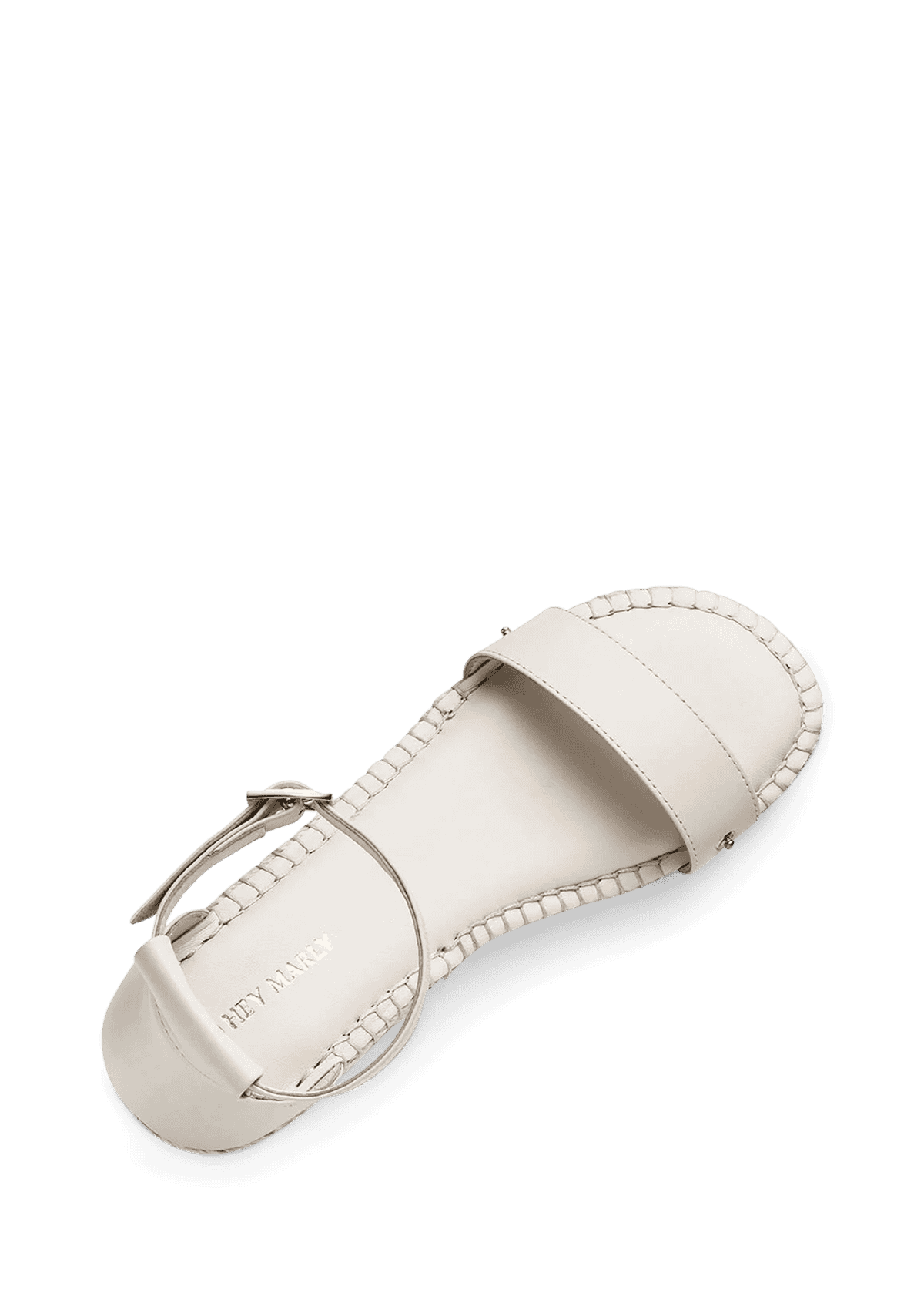 Wedge Bast High - Crema