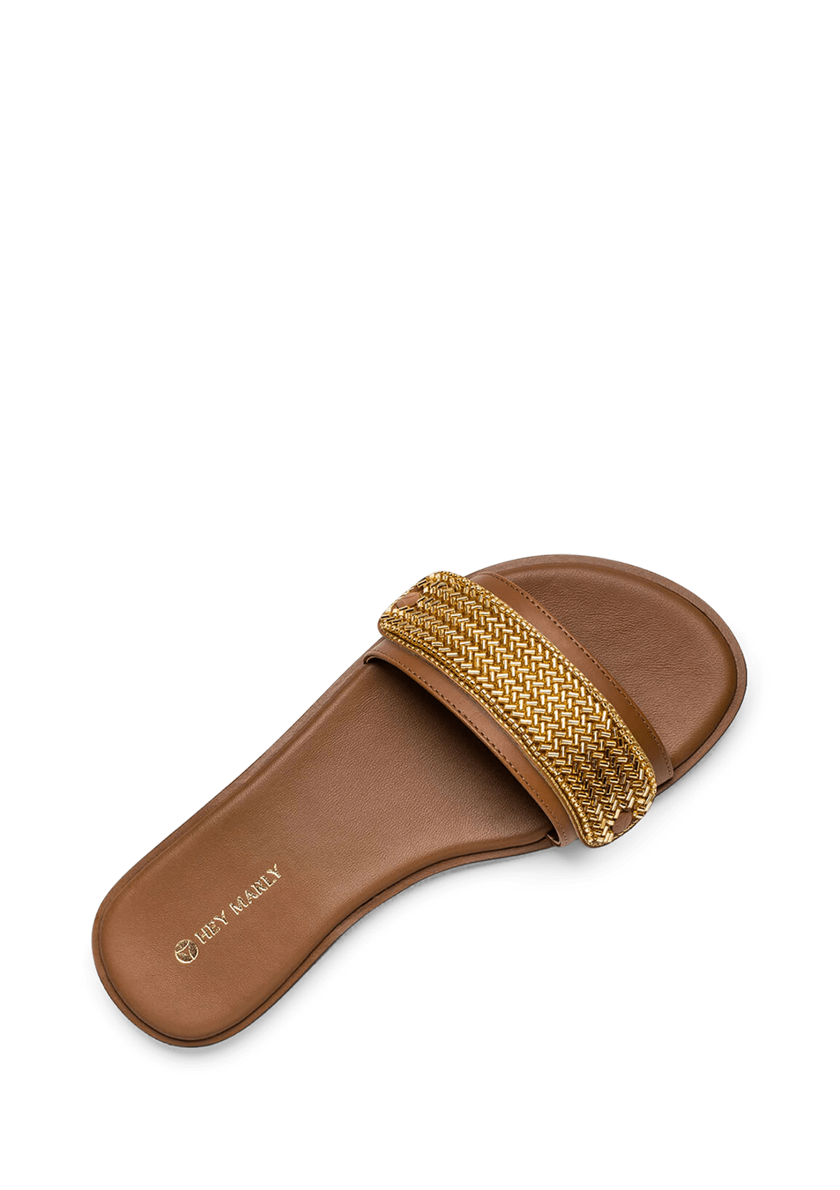 Metallic Beads - Classic Cognac