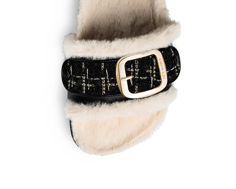 Pretty Boucle - Casual Cork Fur Black PS1