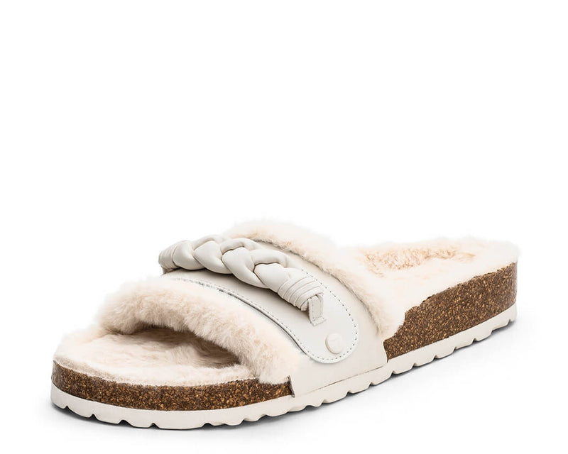 Braided - Casual Cork Fur Crema PS1