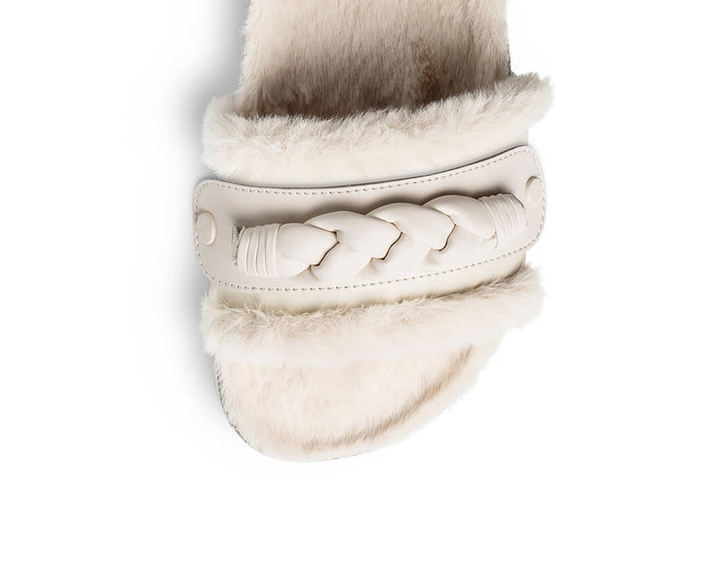 Braided - Casual Cork Fur Crema PS1