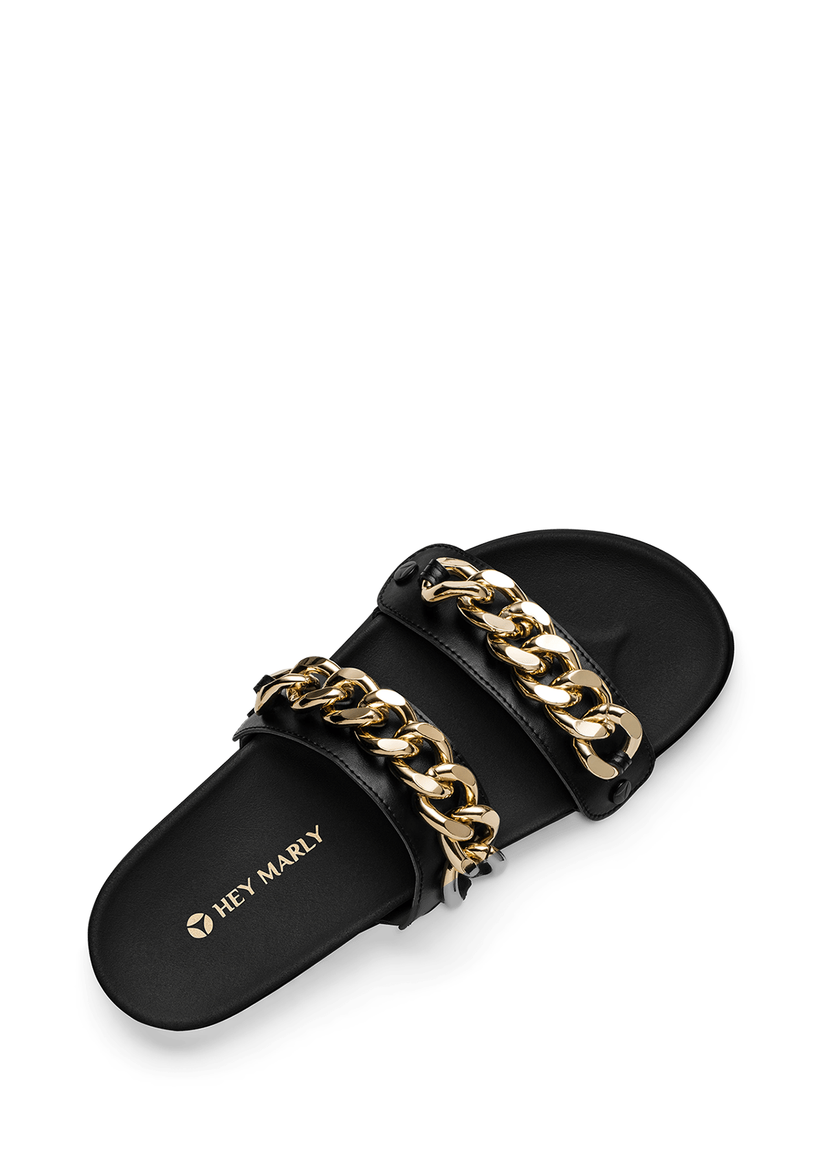 Gold Chain - Casual Clean Black