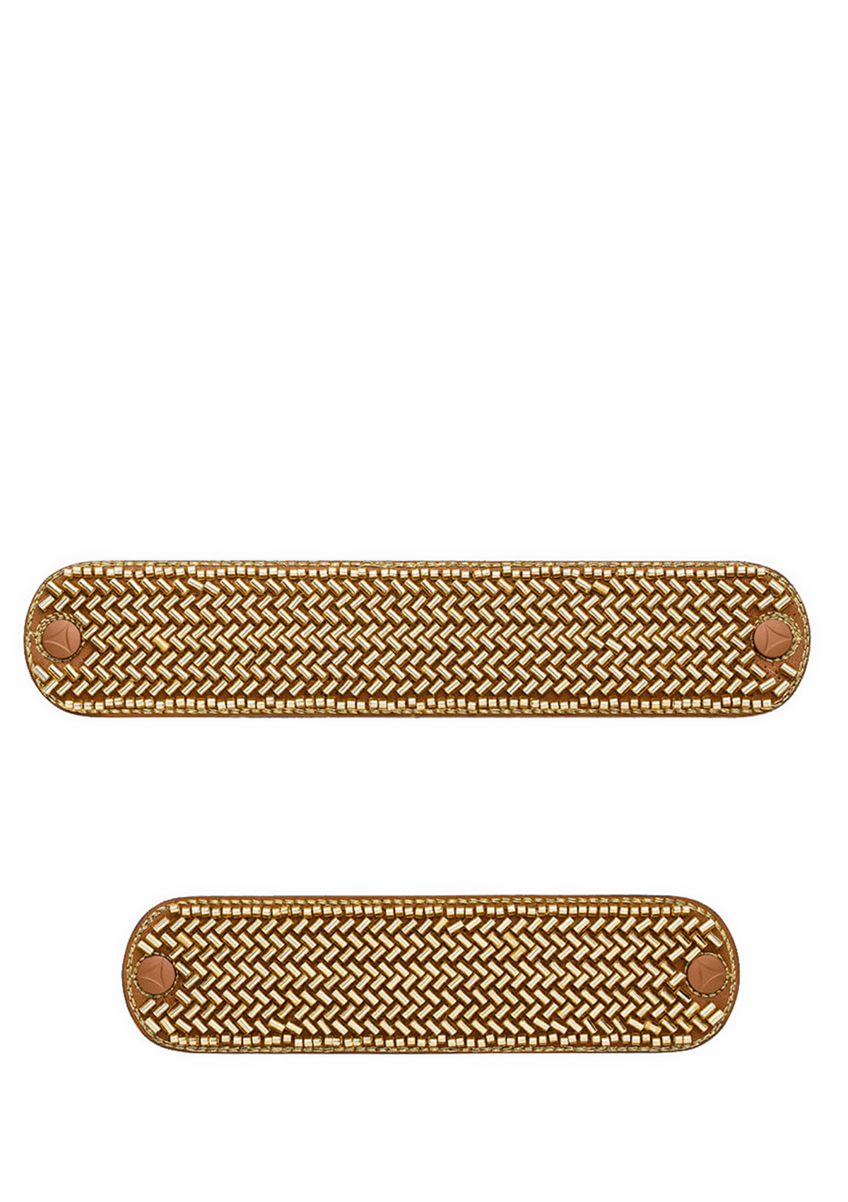 Metallic Beads - Cognac