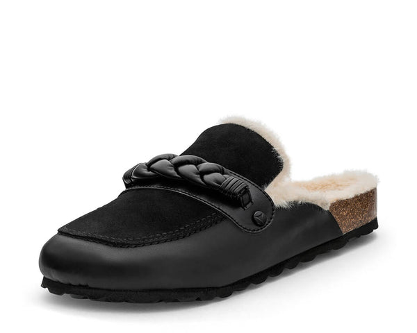 Braided - Cloafer Fur Black PS1