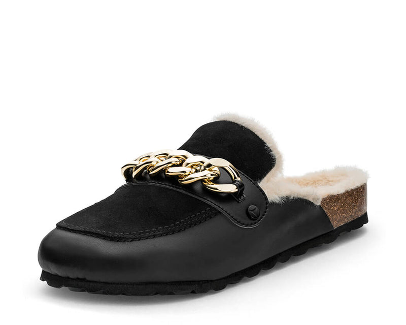 Gold Chain - Cloafer Fur Black PS1