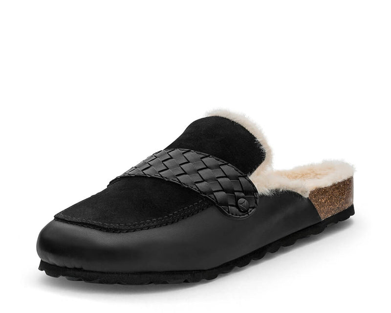 Urban Twist - Cloafer Fur Black PS1