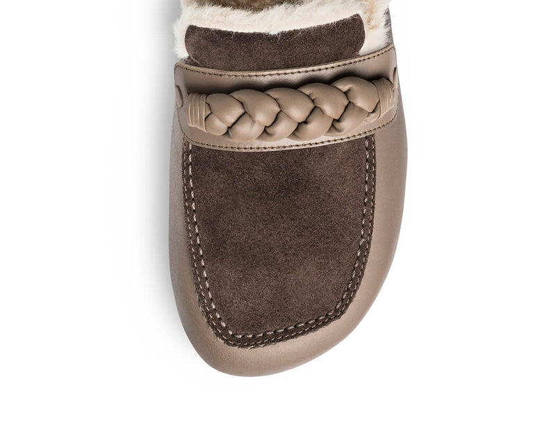 Braided - Cloafer Fur Mocha PS1