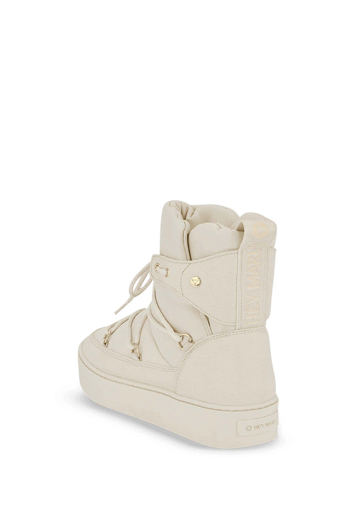 Cozy Lace Up - Crema