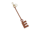 Bag Tag Letter - Cognac