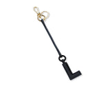 Bag Tag Letter - Black