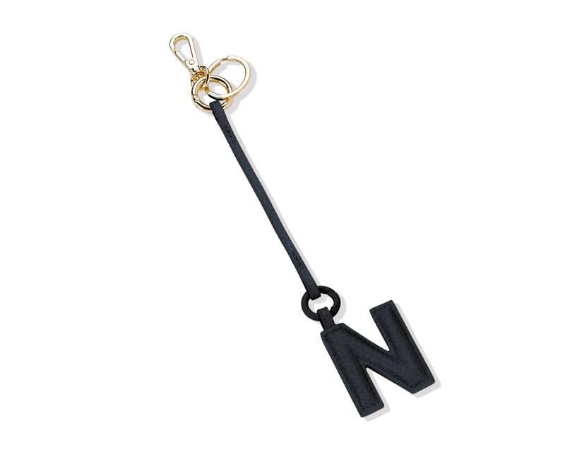 Bag Tag Letter - Black