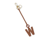 Bag Tag Letter - Cognac