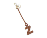 Bag Tag Letter - Cognac