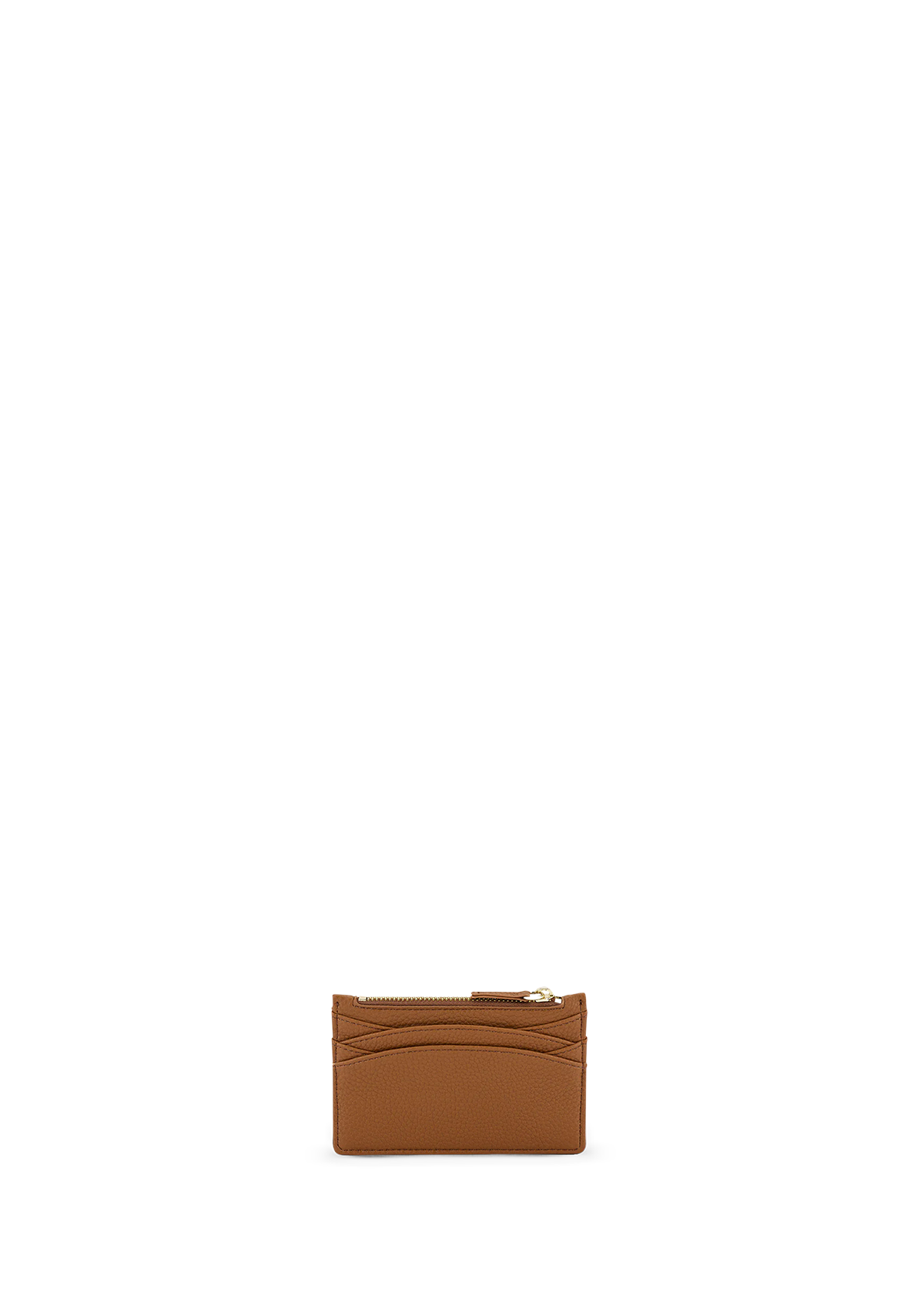 Card Coin Wallet - Cognac