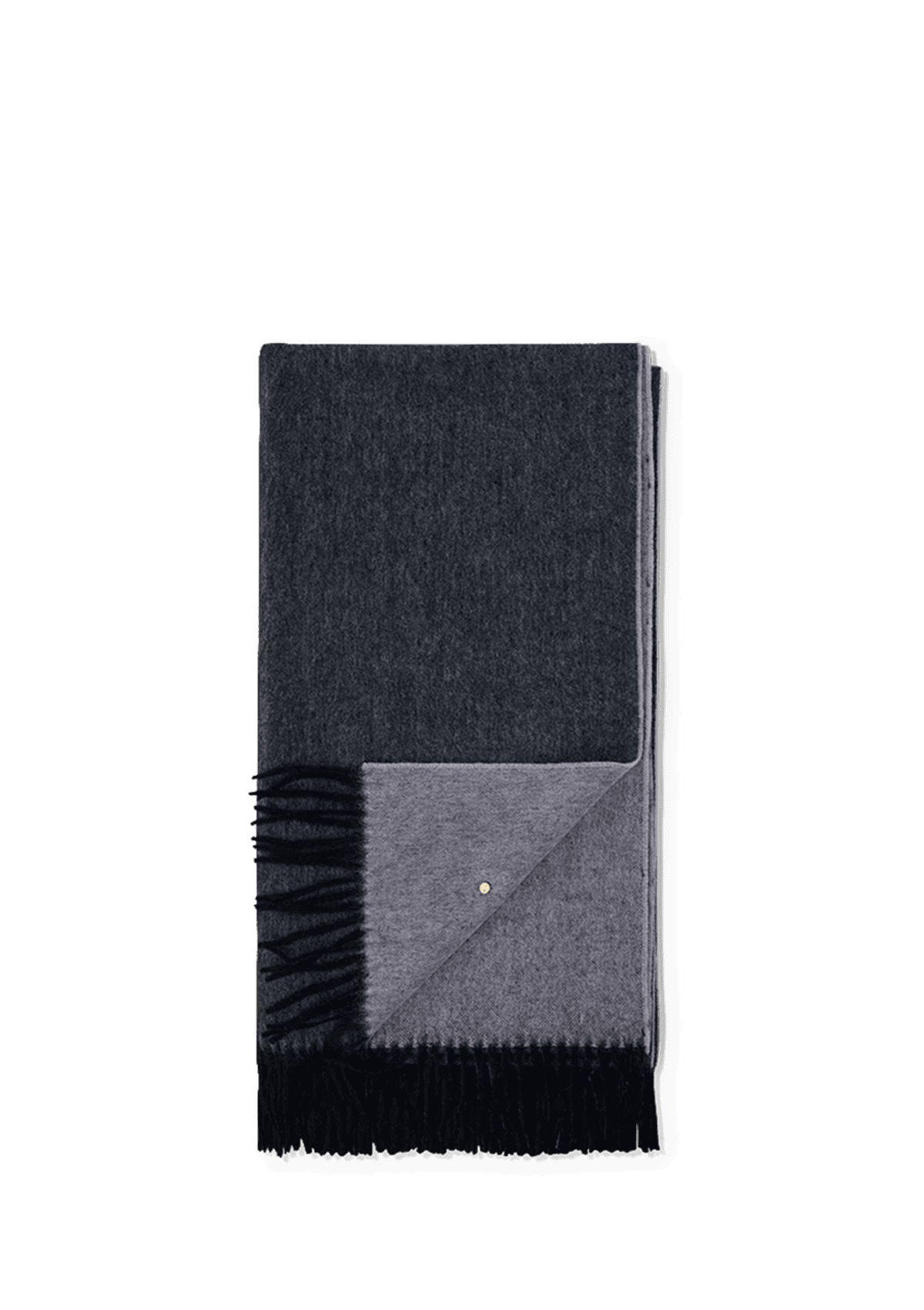 Classic Scarf - Black/Greige