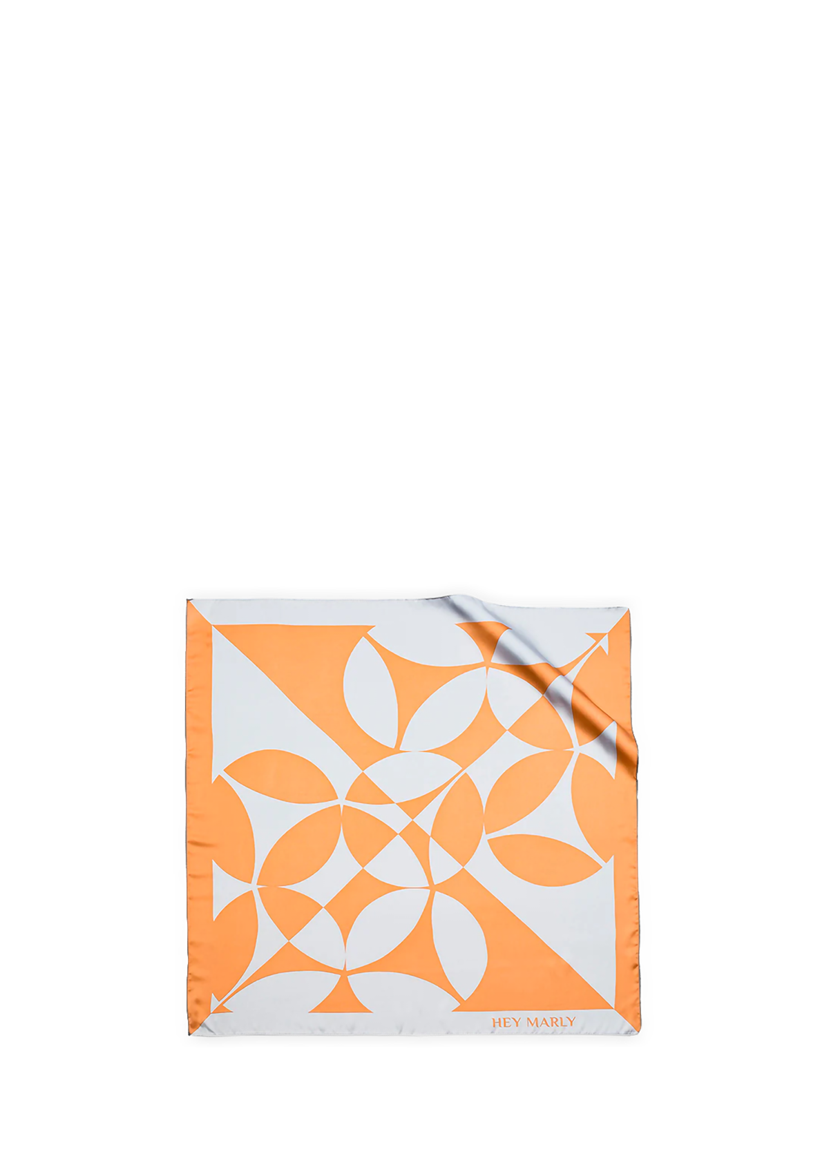 Silky Star Logo Print - Peach