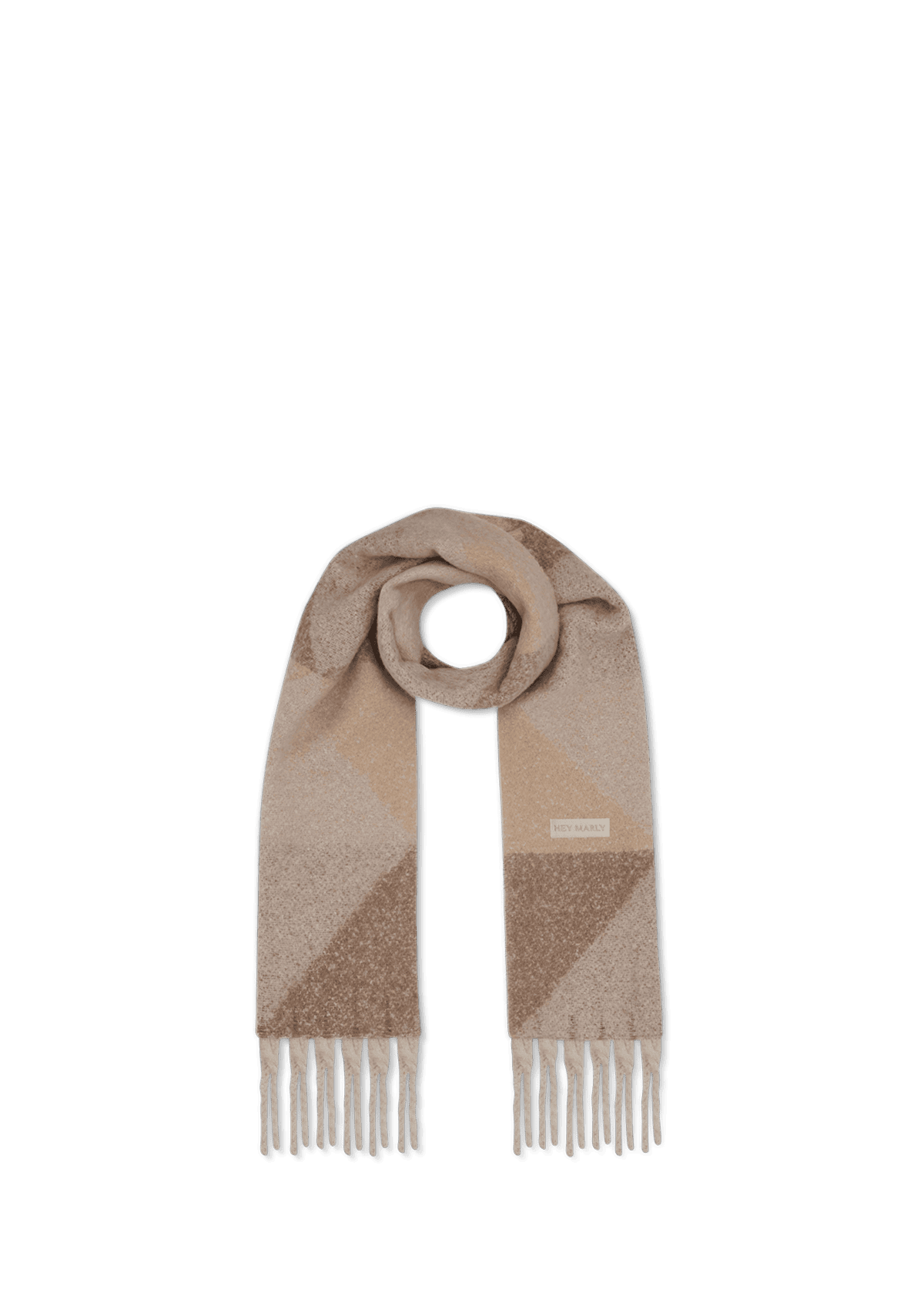 Angle Scarf - Crema