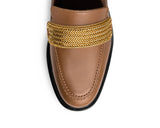 Metallic Beads - Classic Loafer Cognac PS1