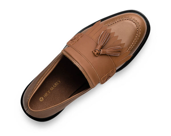 Bold Tassle - Classic Loafer Cognac PS1