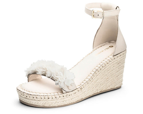 Soft Flower - Wedge Bast High Crema PS1