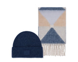 Hey Beanie & Cozy Scarf - Blue / Blue